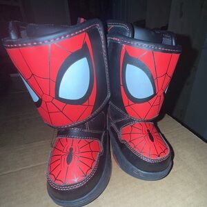 Marvel Spider-Man Kids Boots - Red and Black